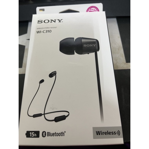 超低價 SONY WI-C310 無線入耳式耳機 僅拆封檢查