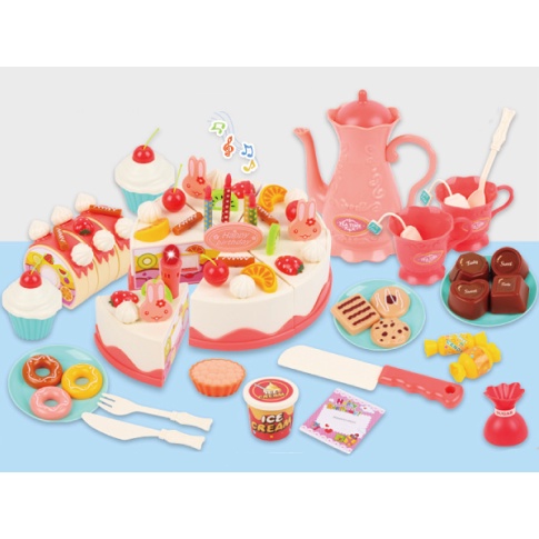 好好玩具 台灣現貨 蛋糕切切樂 玩具蛋糕 切蛋糕 生日蛋糕 扮家家 切切樂 蛋糕玩具 廚房玩具 生日快樂 生日禮物