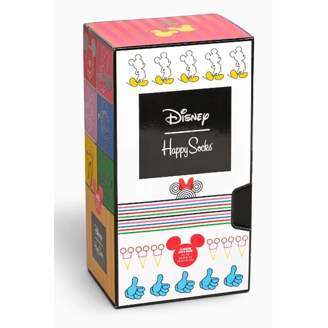 【丹麥代購】Happy Socks｜Disney 迪士尼四件組禮盒