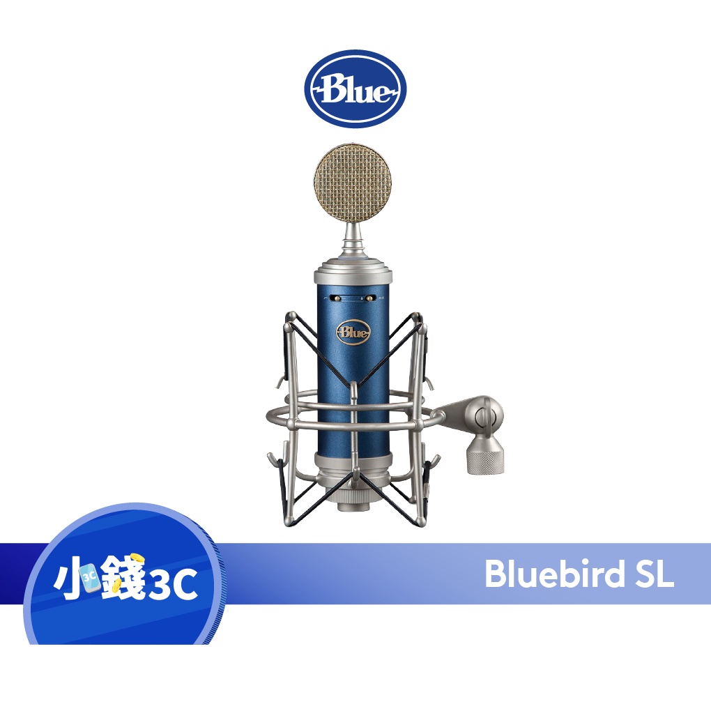 【美國 Blue】Bluebird SL 大型振膜錄音室電容式麥克風【小錢3C】