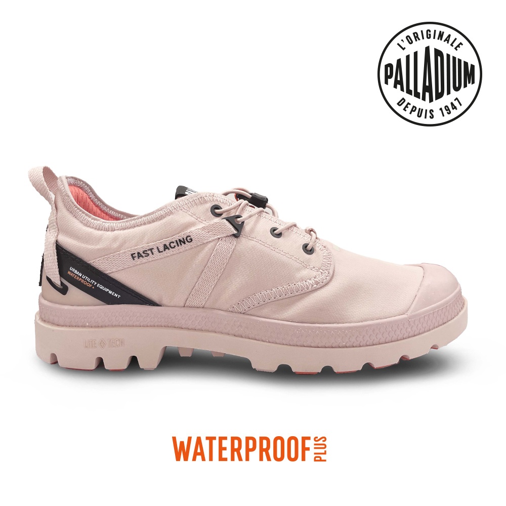 【RTG】PALLADIUM OX TRAVEL LITE+ WP+ 粉色 靴型 低筒 防潑水 女鞋 77338-629