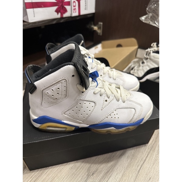 AIR JORDAN 6代 喬丹 女鞋 童鞋 大童 出清 二手 少穿 4Y 23cm