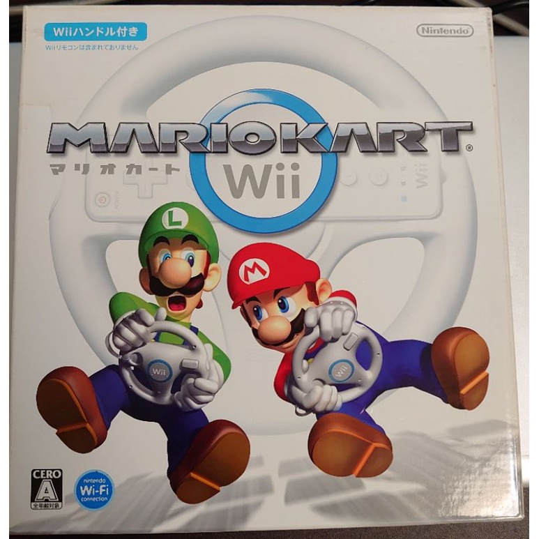 Wii Mariokart / Wii 瑪莉歐賽車（含原廠方向盤）