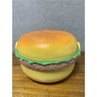 【二手玩具】童玩 漢堡便當盒 PP材質便當盒(無外盒)