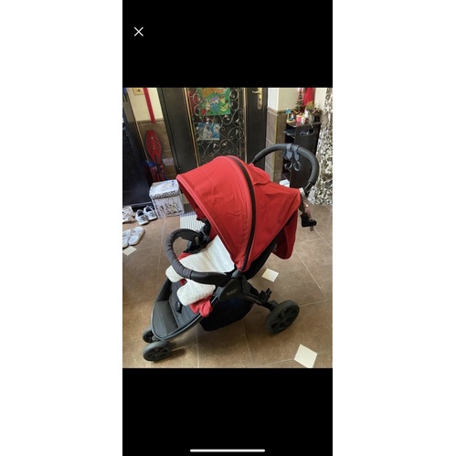 britax三輪嬰兒推車