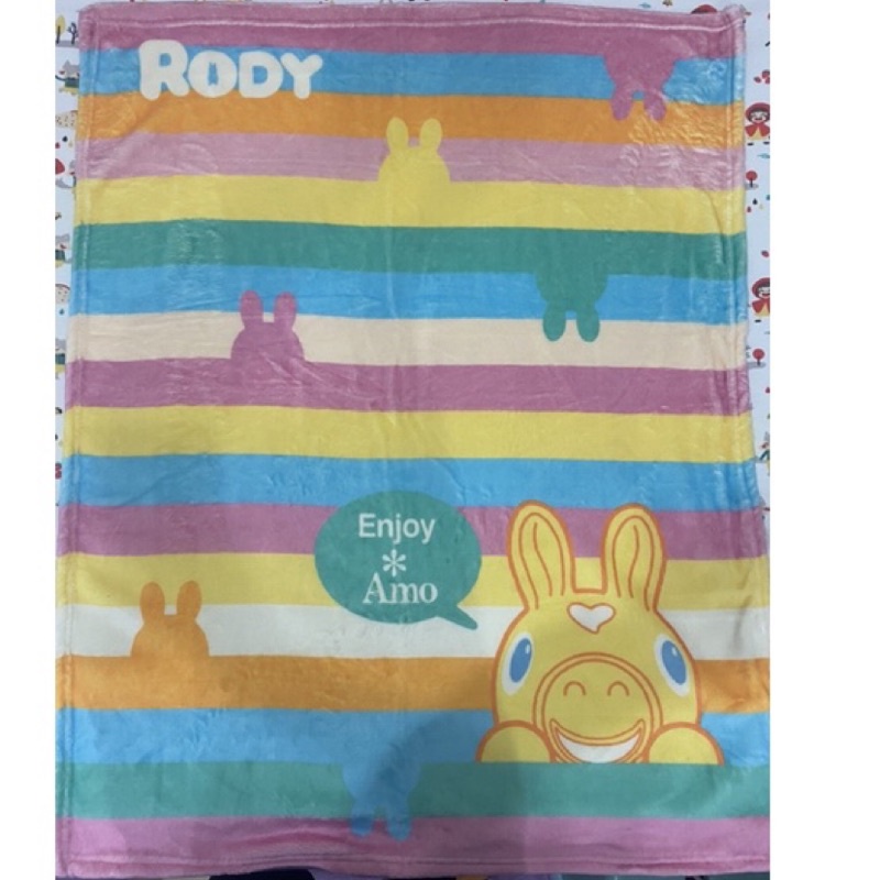 RODY嬰兒毛毯（阿默聯名款💙💚💛🧡🍰）