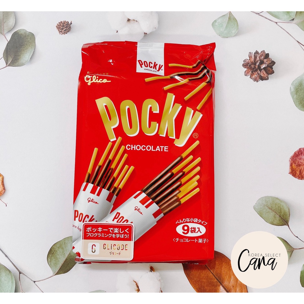 日本 Pocky 百奇 巧克力棒 9袋 日本原裝