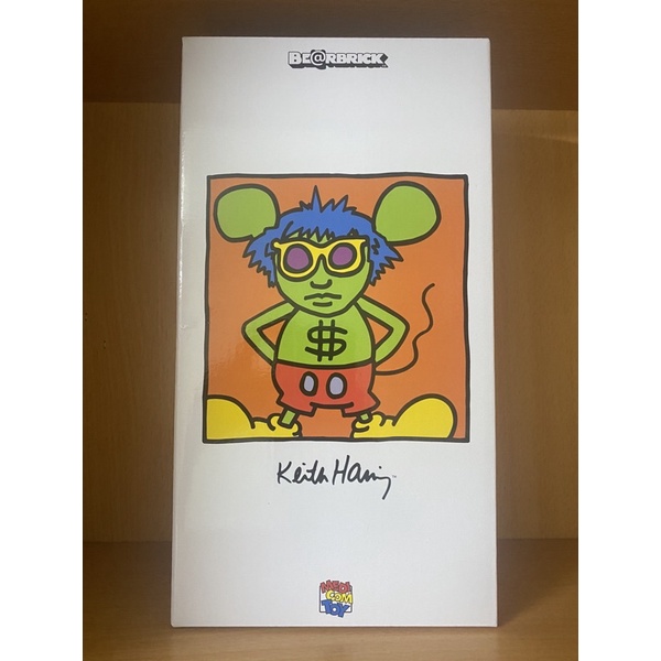 Be@rBrick x Keith Haring Andy Mouse 400% 凱斯哈林 安迪鼠 bearbrick