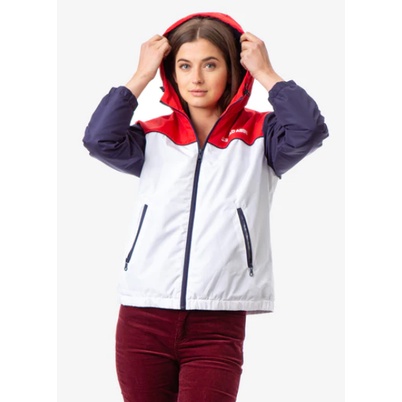 【U.S. POLO ASSN.】美式拼色夾克（紅/白/藍 配色、S號*1 / M號*1）- 018371-P200A