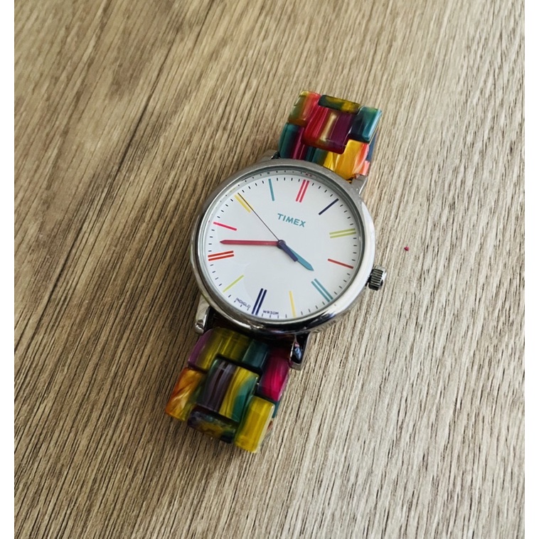TIMEX 手錶｜彩色馬賽克
