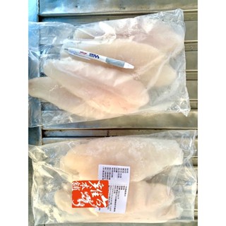 鯰魚片清肉 俗稱：多利魚/巴沙魚/魴魚🐟 適用：煎&烤&蒸&火鍋 都好吃😋 規格：4片裝/5片裝 一包1000克