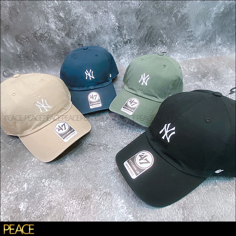 【PEACE】47Brand 47 MLB New York NY 小logo 小NY 紐約 洋基隊 老帽