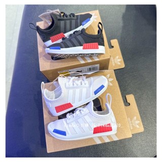 Linda❤️代購 Adidas NMD 彌月 滿月禮 嬰童 小小童 童鞋 學步鞋 禮盒 白HQ1651 黑HQ6116