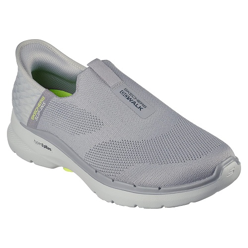 SKECHERS GOWALK 6  216278GRY  男 健走系列 懶人鞋 除臭抗菌灰