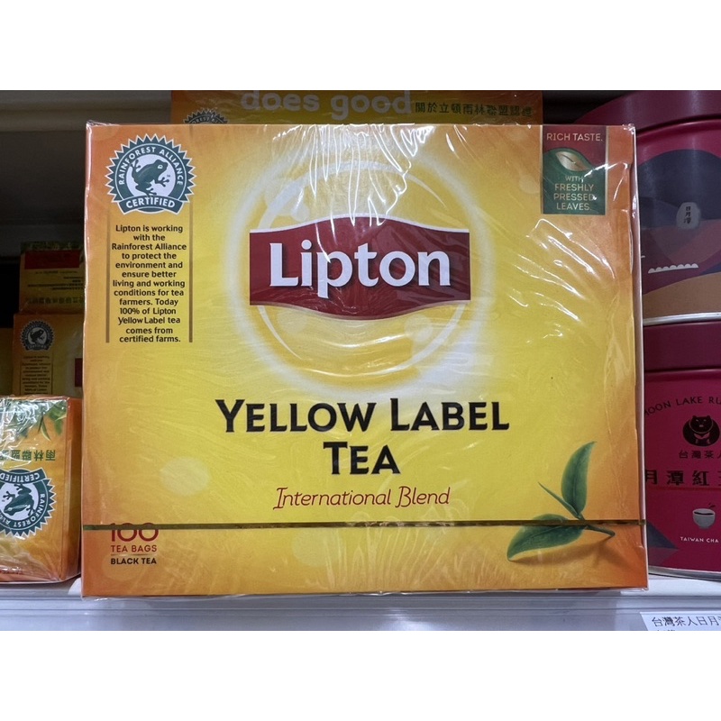 LIPTON 立頓 黃牌紅茶包 立頓紅茶 2gx100入/盒