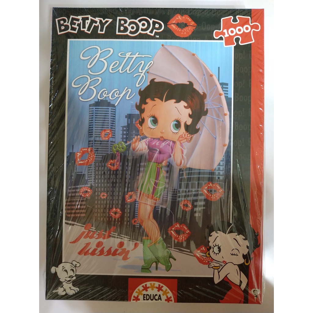 ［不議價］Educa 1000片 拼圖 Betty Boop 二手