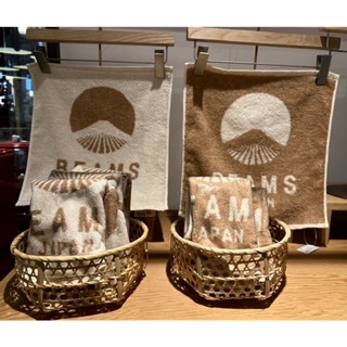 日本帶回 BEAMS JAPAN BEAMS LOGO 毛巾 富士山 今治毛巾 日本製 現貨