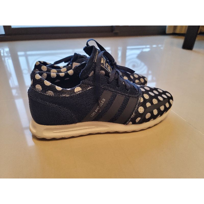 全新正品 Adidas Los Angeles 男鞋 草間彌生 aq4544 復古藍 忍痛割愛 物超所值