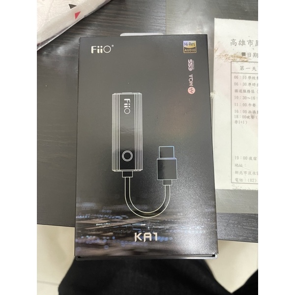 fiio ka1 二手 可議 九成新 個人保固3個月