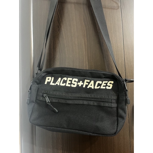 PLACES+FACES 黑色 小包 單肩包 非Palace
