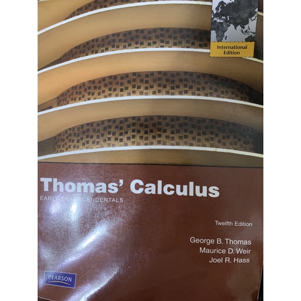 Thomas’ Calculus Early Transcendentals 微積分