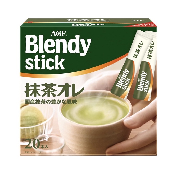 《現貨+預購》日本 AGF Blendy Stick 抹茶歐蕾20入 紅茶歐蕾27入 可可歐蕾20入