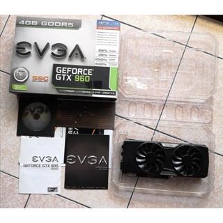 EVGA NVIDIA GTX960 4096MB DDR5 ACX2.0,顯卡,盒裝良品,現貨,喜歡可小議!