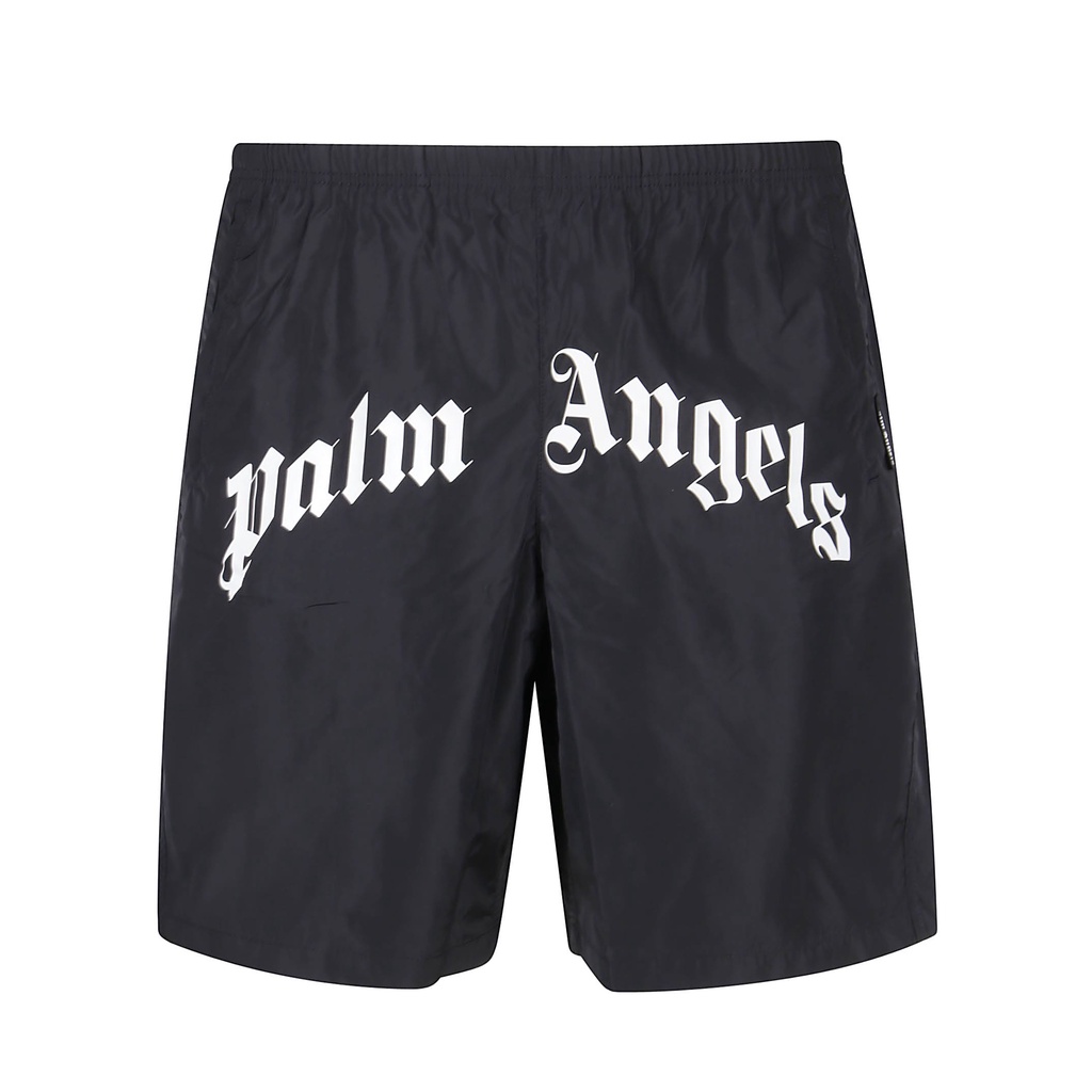 【HOOD】PALM ANGELS 歌德字海灘褲