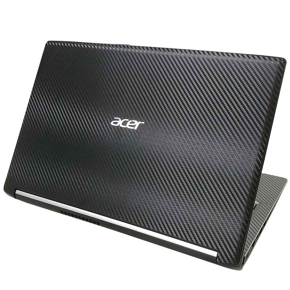 【Ezstick】ACER Aspire A515 A515-51G 黑色卡夢紋機身貼 (含上蓋貼、鍵盤週圍貼)