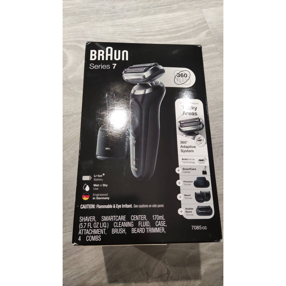 百靈 Braun 7系列 7085cc 德國製 電動刮鬍刀