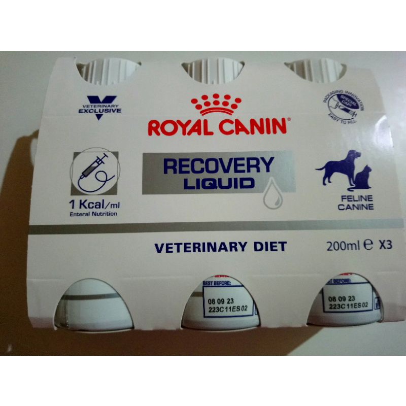 Royal皇家 ICU營養液 犬貓重症營養配方3罐