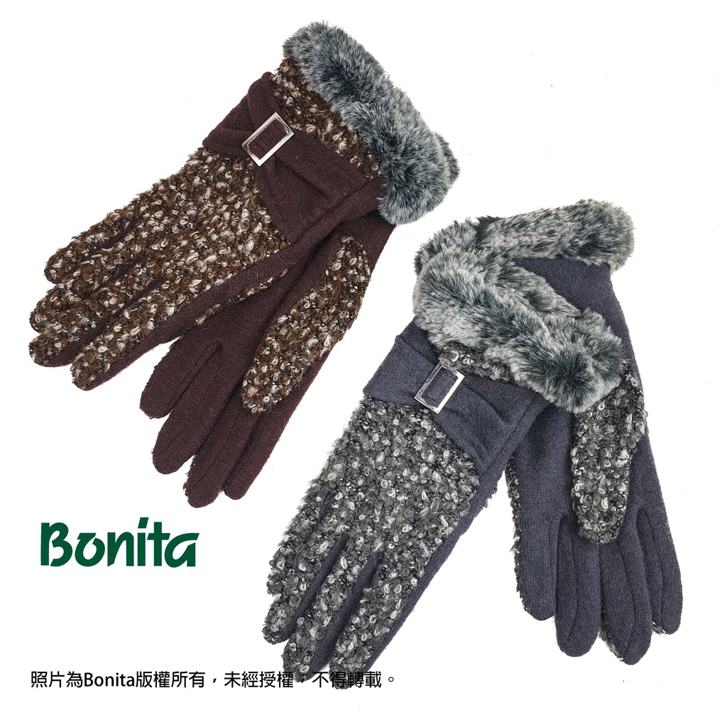 【Bonita】蝴蝶結圈圈紗手套(662-6208)-