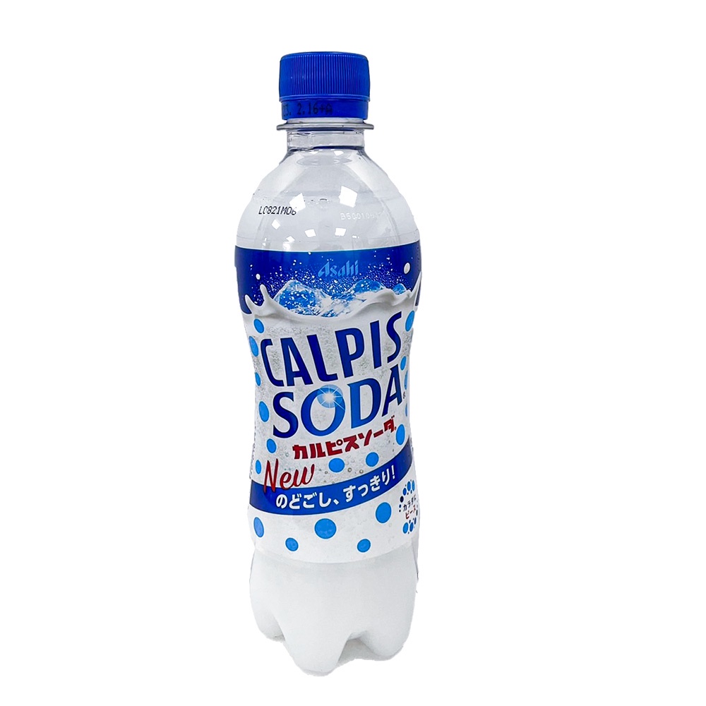 Asahi朝日 可爾必思-蘇打 500ml【Donki日本唐吉訶德】汽水飲料