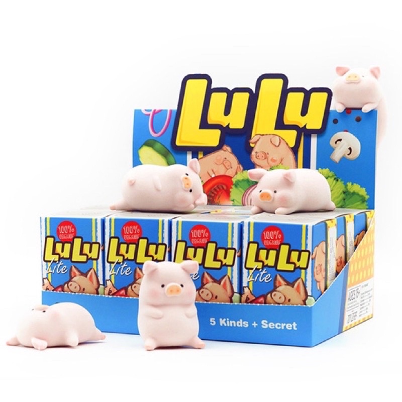 現貨～確認款 Lulu豬 經典 一代 現貨 確認款 正版 罐頭豬 植絨 掛豬