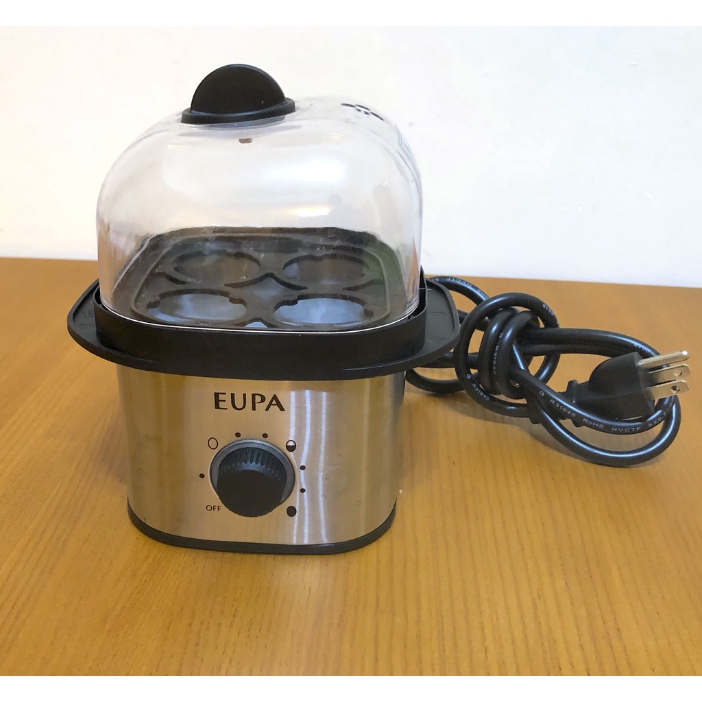 優柏 EUPA TSK-8990 時尚迷你蒸蛋器 蒸蛋機 水煮蛋 多功能煮蛋機 4顆 原價790元