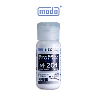 【modo摩多製造所】NEO M-201 M201皇家白/30ML/模型漆｜官方賣場