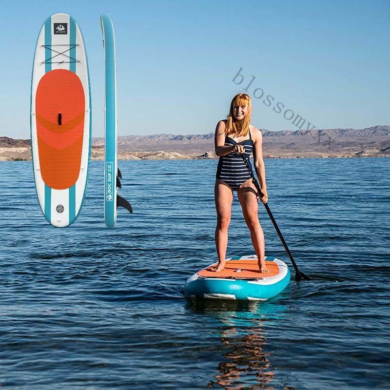【簡佳宜居】免運  roc衝浪板槳板sup便攜充氣式劃水板湖泊海邊雙人平闆玩水清倉庫存