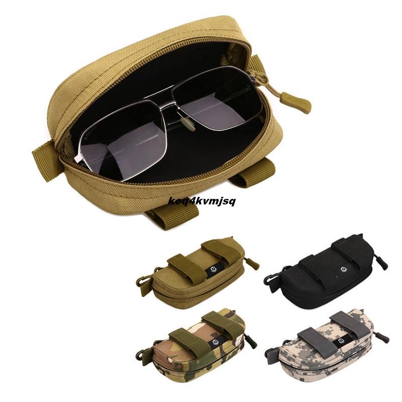 【促銷】戰術眼鏡包 MOLLE系統 迷彩眼鏡包 騎行眼鏡盒 戶外手抓包 小掛包 背包 附包 副包 腰包 軍事戰術 腰掛包