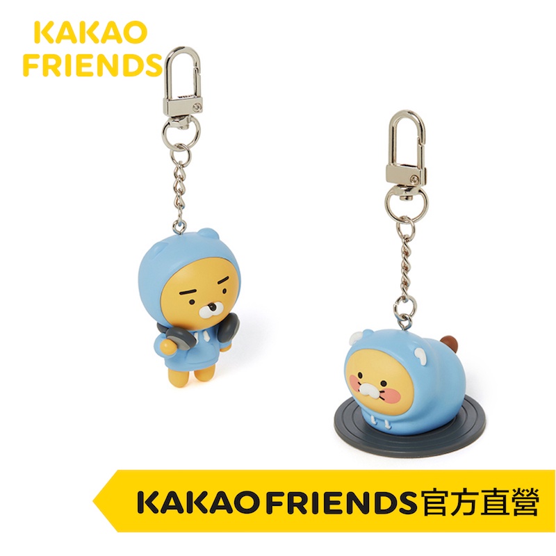 KAKAO FRIENDS 萊恩 春植  DJ 公仔吊飾