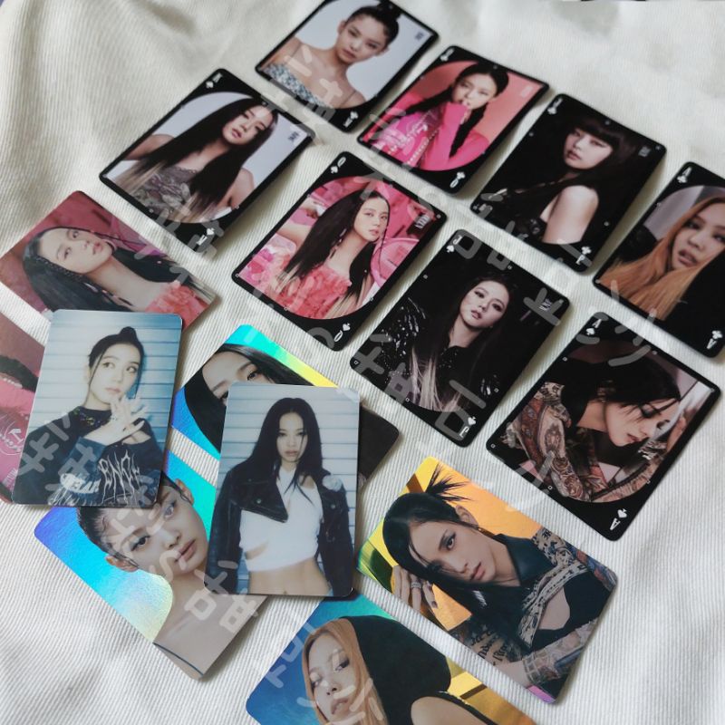 甜豆莎🌼 BLACKPINK BORN PINK 演唱會周邊 拆售 撲克牌 歌詞卡 照片包