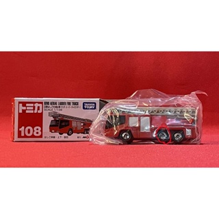 C-5 櫃 ： TOMICA 108 日野 雲梯消防車 HINO AERIAL LADDER FIRE TRUCK