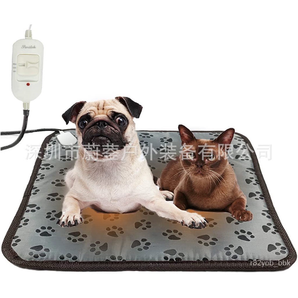 電熱毯 寵物 寵物電熱毯 寵物電毯 貓電熱毯 110V220V寵物電熱毯防水防咬耐磨調溫恆溫歐規狗墊