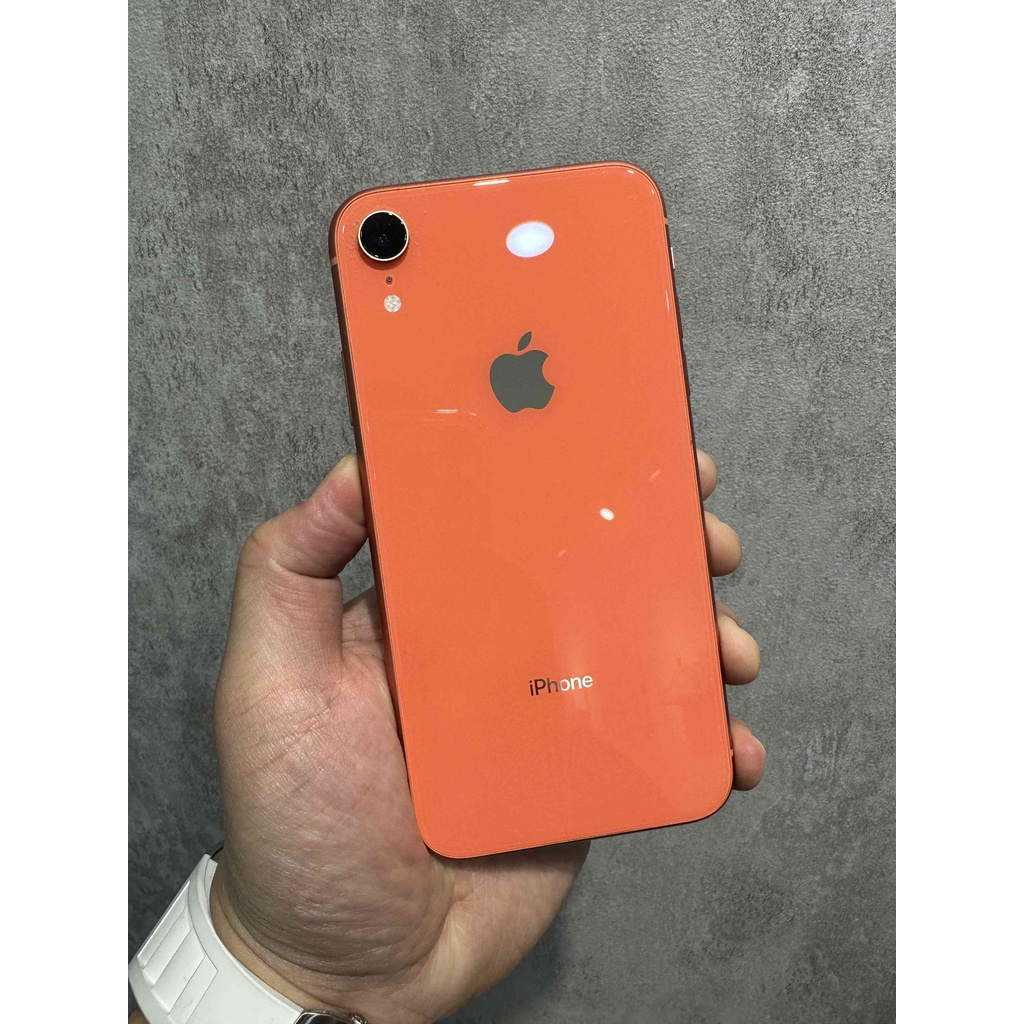 iPhoneXR 128G 珊瑚橘色 漂亮無傷 只要6500 !!!
