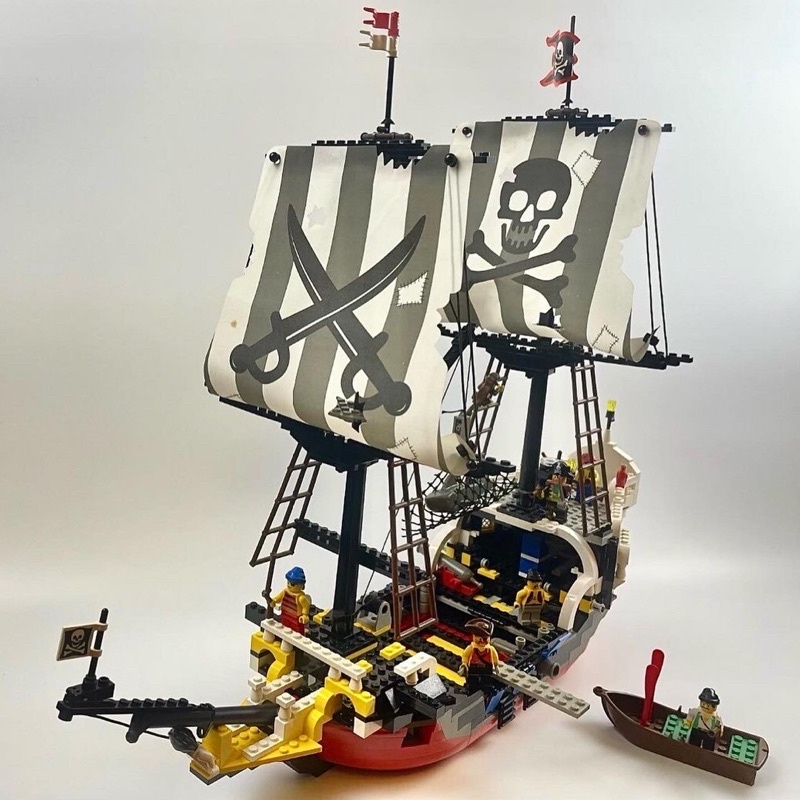 （二手）Lego 6290 Pirates Red Beard Runner 紅鬍子海盜船