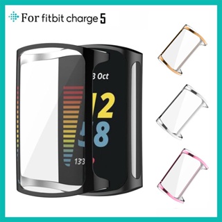 適用於Fitbit Charge 5 TPU保護殼 Charge5 全包外殼 屏幕保護套 防摔防刮保護殼