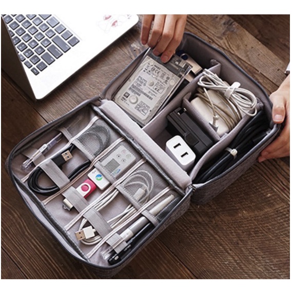 秘密基地2號店♠ USB 工具 電池 小物 行動電源 線材 記憶卡 變壓器 收納  攝影 旅行 工作 線材包
