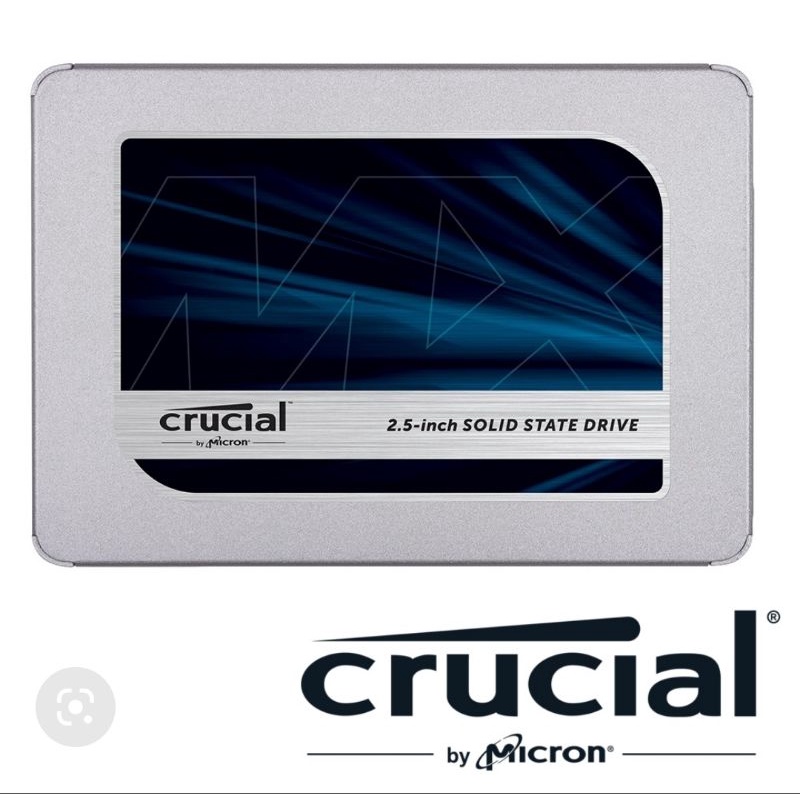 Micron美光 Crucial MX500  500G  2.5吋SATA