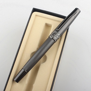 豪華黑森林鋼筆超細0.38mm/0.5mm 筆尖經典設計，帶轉換器，金屬不鏽鋼材質書寫筆
