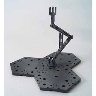 萬代 鋼彈支架 1/100專用 Action Base 4 黑色 組裝模型 代理版 豬帽子模型玩具
