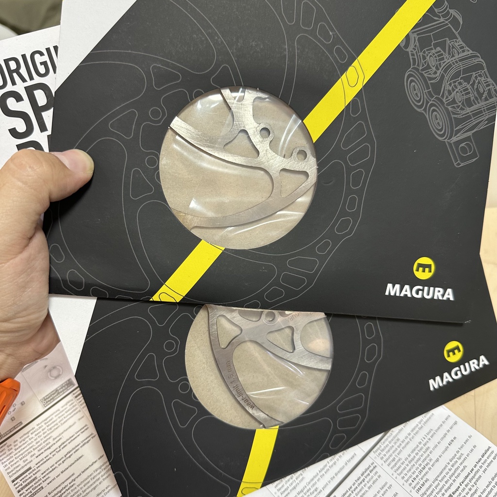 （二手商品）Magura登山車碟盤Storm HC 油壓碟煞風暴超輕中央鎖入式